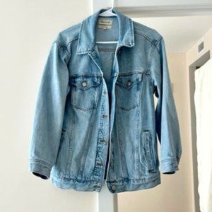 Madewell The Oversized Trucker Jean Jacket